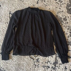 Elegant Black Women's Top H&M